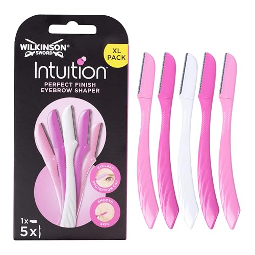 wilkinson sword intuition augenbrauenschneider frauen, 5 rasierer, gesichts haarentferner