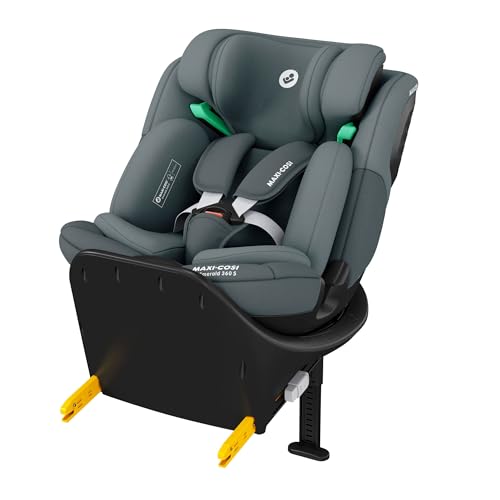 maxi-cosi emerald 360 drehbarer autositz 0-12 jahre isofix 4 liegepositionen graphite