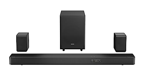 hisense 5.1.2 soundbar ax5125h schwarz, optisch, aux, usb, 2024