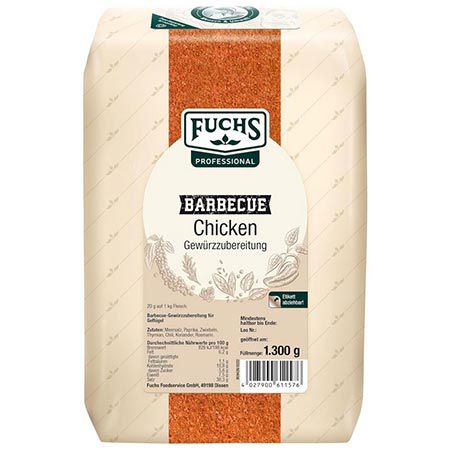 fuchs professional barbecue chicken gewürz 1,3kg ab 11,69 euro statt 18 euro