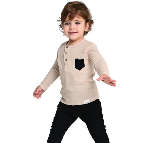 deiko kinder unisex outfit 2tlg langärmlig oberteil hose mit taschen navy blau