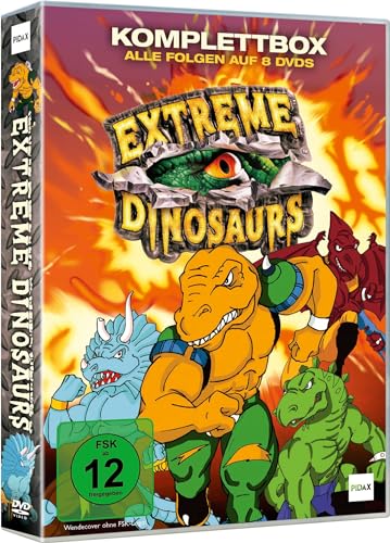 Produktbild: Extreme Dinosaurs Komplettbox 90er Zeichentrickserie 52 Teile