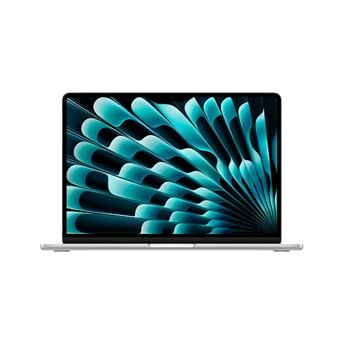 Apple 2024 13" macbook air, intel m2, hd kamera, touch id, silber