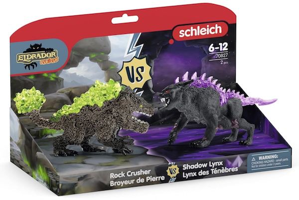 schleich 70827 schattenluchs vs felsbrecher eldorado kreaturen für 12,99