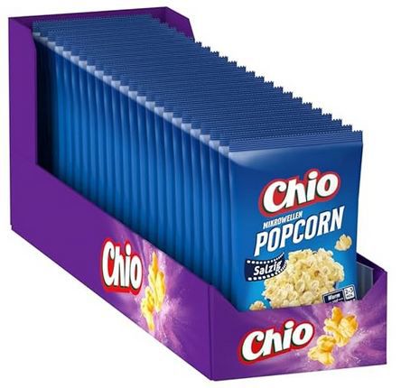 chio mikrowellen popcorn salzig 24er pack 100g für 19,79 statt 27