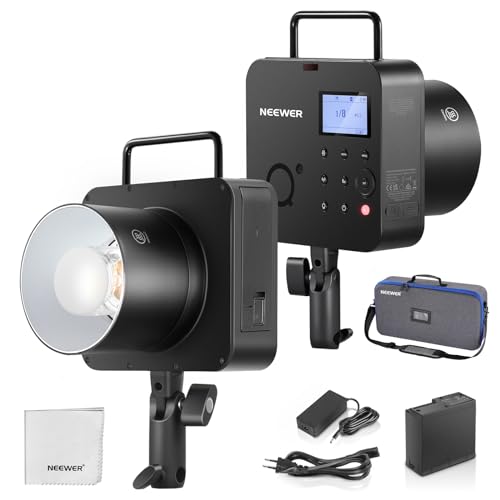 neewer q4 monolight 400 ws 2,4 g ttl mit reinigungstuch