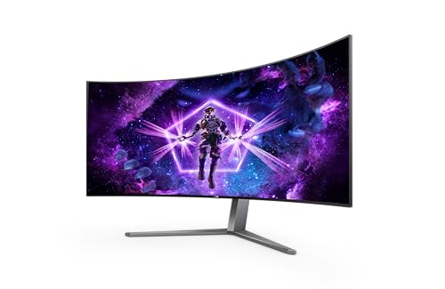 aoc agon pro ag456uczd 45 zoll monitor 90 w pd usb hub schwarz