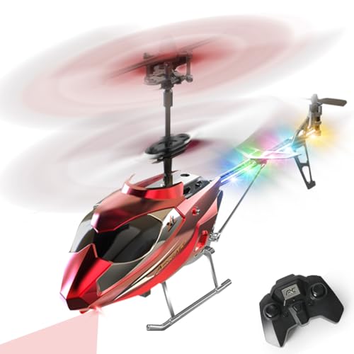 vatos rc-hubschrauber mit led, 2.4g ferngesteuert, feste höhe, ab 12 jahre