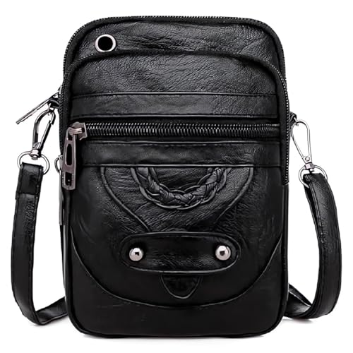 tnsray umhängetasche damen klein, handytasche crossbody mit vielen fächern