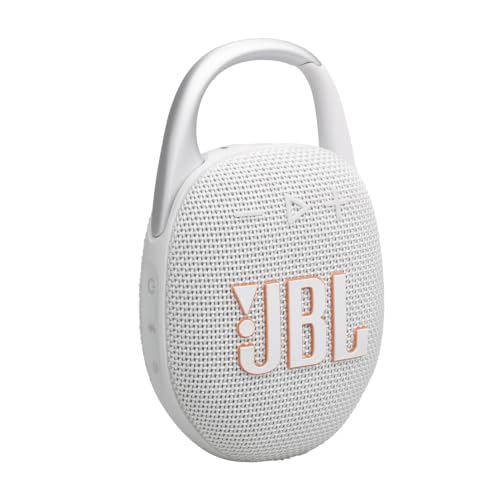 JBL Clip 5 Tragbarer Bluetooth-Lautsprecher Grau, wasserfest, 12 h Laufzeit