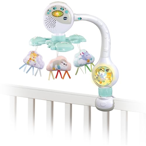 vtech wolken-mobile mit nachtlicht und sensor, für kinder 0-2 jahre