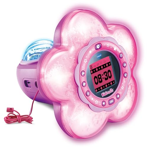 vtech kidimagic galaxy light - polarlichtprojektor, wecker, spiele, für kinder 6-12 j.
