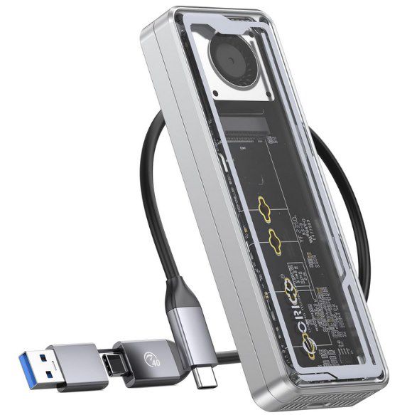 orico m.2 nvme ssd gehäuse 40gbps usb4 für 54,90 (statt 90)