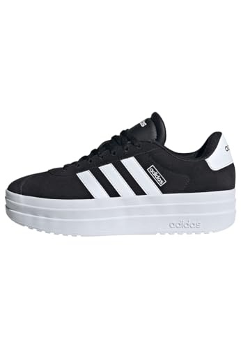 adidas vl court bold damen schuhe 40 eu core black cloud white 37 1/3 eu