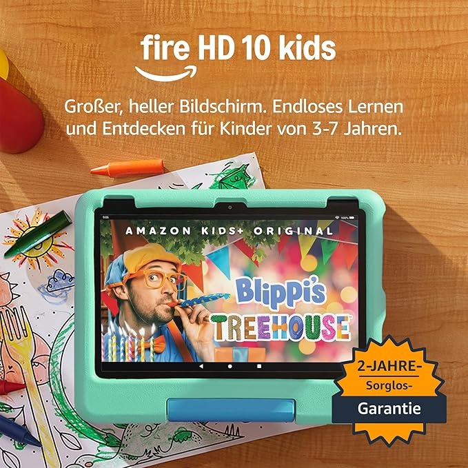 fire hd 10 kids-tablet neueste generation mit kinderfreundlichem design