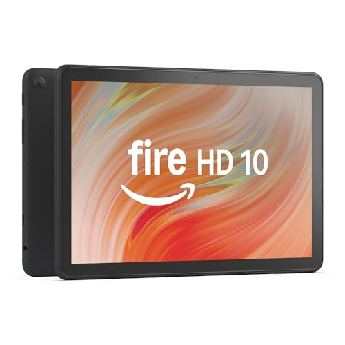 amazon fire hd 10 tablet 10,1" full hd octa-core 3 gb ram 32 gb schwarz 2023 mit ads