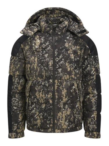 Produktbild: jack & jones pufferjacke herren jcoaero sn, asphalt/aop, größe xs
