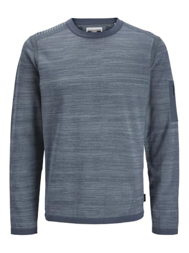 jack&jones jcomace pullover knit crew neck schwarz smu