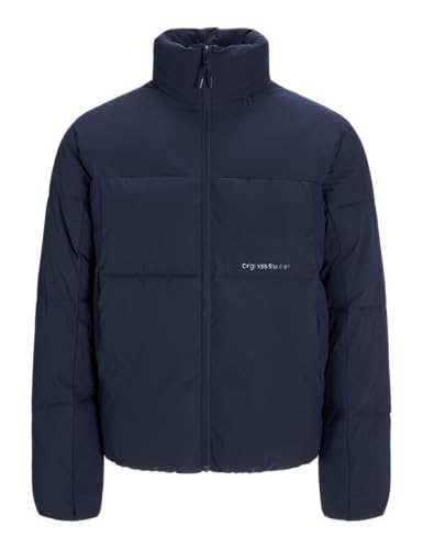 blocking puffer jacket jorvesterbro, warme winterjacke für männer
