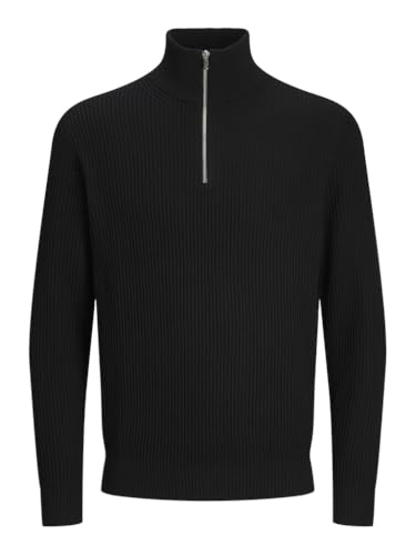 Produktbild: jack & jones herren strickpullover knit half zip in verschiedenen farben ab 8,65 eur