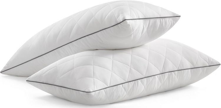kopfkissenset songmics 2er set 80x40cm 650g für 19,19 statt 32