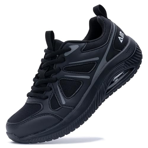 wna step up damen ortopädische schuhe mit arch support leichte sneakers eu 41 schwarzgrau