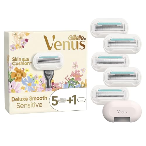 gillette venus rasierklingen x5, rifle paper co. + venus deluxe smooth sensitive