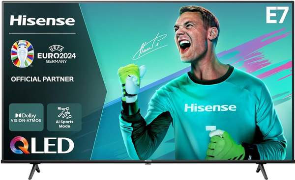 hisense 75e7nq 75 zoll uhd qled tv 689 euro statt 760 euro