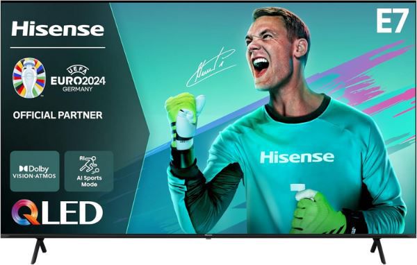 hisense 85e7nq 85 zoll 4k uhd qled smart tv hdr10 für 958,99 euro