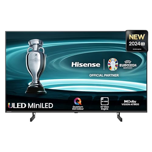 hisense 50U6NQ 50 zoll fernseher 126 cm mit integrierten funktionen anthrazit 2024