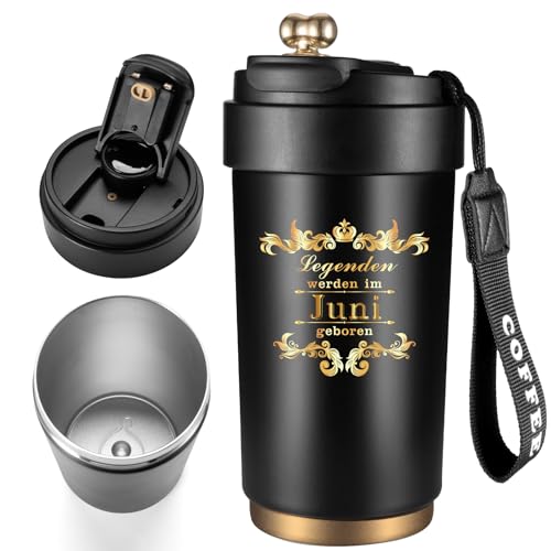 johiux kaffeebecher 450ml isolierter becher geschenke geburtstag männer frauen juni