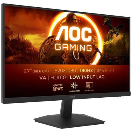 aoc gaming monitor 27G15N 27 Zoll FHD 180Hz 1ms für 119 Euro statt 141 Euro