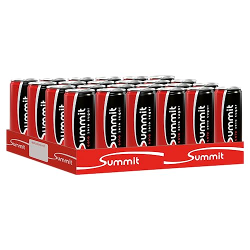 Produktbild: summit cola zero 24x25cl ohne zucker, 24 dosen  250 ml, inkl. 6 pfand