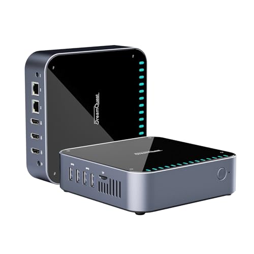 Produktbild: dreamquest mini pc 16gb ram 512gb ssd intel n95 micro desktop 4k hdmi wifi 5 bluetooth