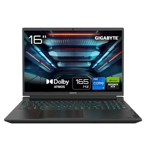 gigabyte g6x gaming laptop, intel core i7, 16 gb ram, 1 tb ssd, windows 11