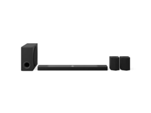 lg s95tr soundbar mit optischem eingang, schwarz