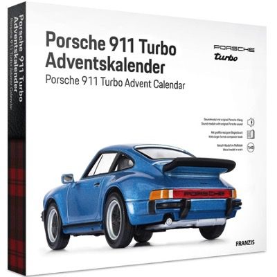 Produktbild: franzis porsche 911 turbo adventskalender 54,95 euro statt 66 euro