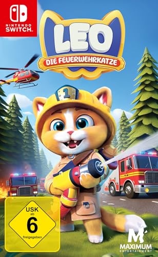 leo die feuerwehrkatze für nintendo switch, spiel für kinder