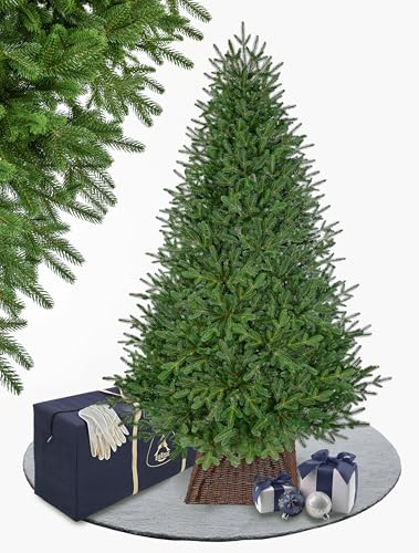 EveXmas künstlicher weihnachtsbaum 215 cm Tannenzweige aus Polyethylen Zubehör inkl.