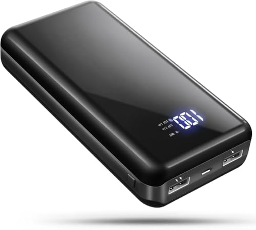 power bank 25800mAh 22,5W pd20W usb c schnellladeakku mit led display für smartphones