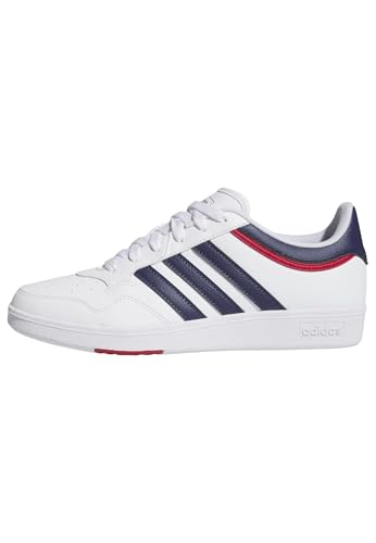 adidas hoops 4.0 unisex schuhe cloud white dark blue red 2, 42 eu