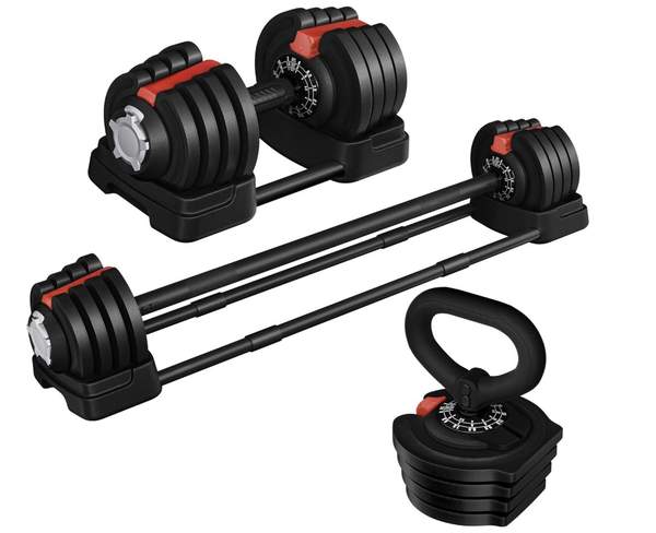 yaheetech hantel-set 18 kg für 112 euro statt 147 euro