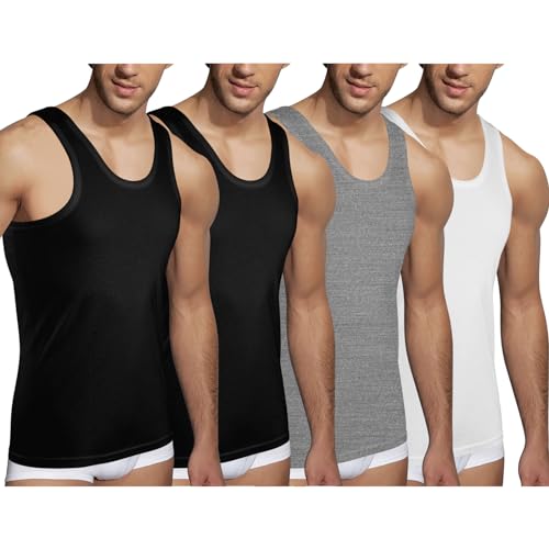Produktbild: auyao tank top herren, ärmelloses gym shirt, schnell trocknend fitness oberteil xl