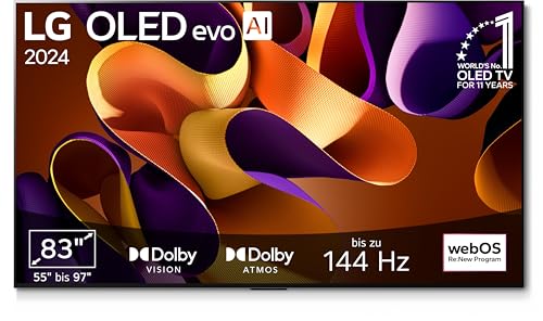 lg oled tv 83 zoll 210 cm 120hz modelljahr 2024