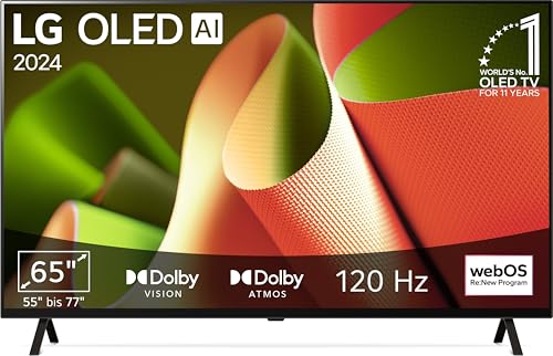 lg oled 65 zoll fernseher 165 cm 4k bis 120hz modelljahr 2024