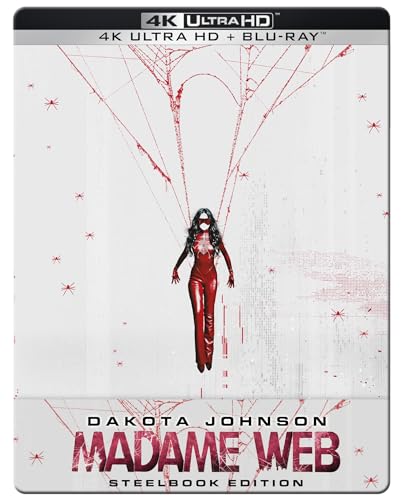 Produktbild: marvel madame web steelbook edition 4k uhd und blu-ray