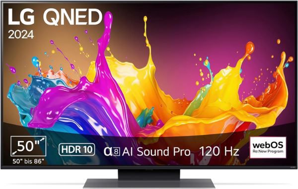 lg 50qnedd86t6a 50 zoll 4k qned smart tv 120hz für 699 euro statt 792 euro