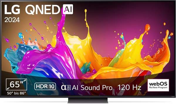 lg 65 zoll qned 86t6a tv uhd 120hz für 859 euro statt 1.039 euro