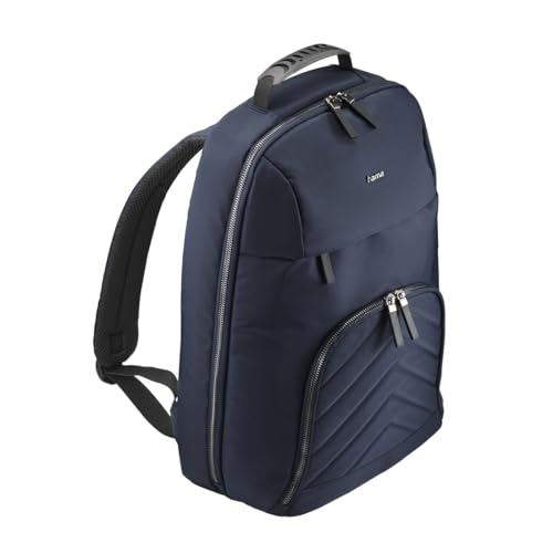 Hama Laptop-Rucksack bis 16,2 Zoll mit Tablet-Fach bis 14,6 Zoll - Dunkelblau