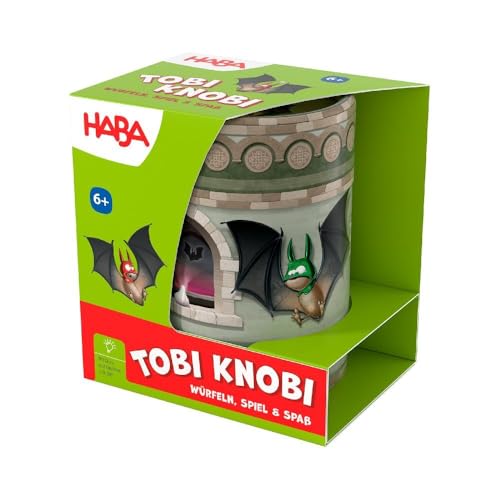 Produktbild: haba mau mau würfelbecherspiel tobi knobi ab 6 jahren für unterwegs und zuhause